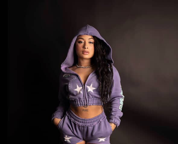 Purple Rhinestone set